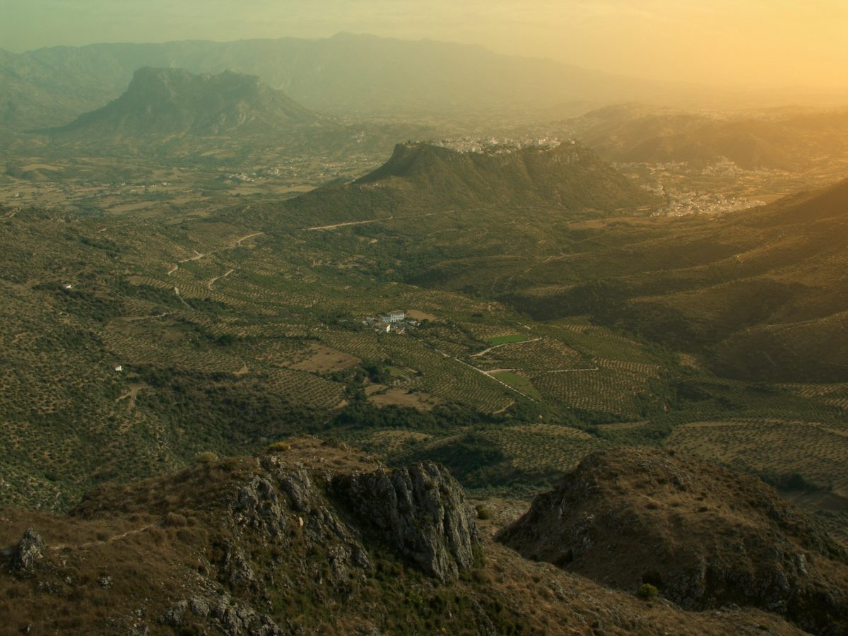 Illustration: Sierra de las Nieves valley